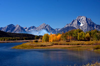 Oxbow Bend-fire and fall